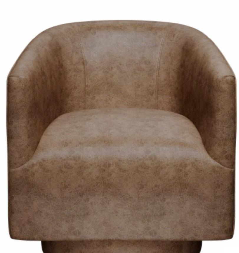 Emerald Home Furnishings Lake View Jayla Swivel Chair