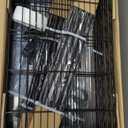 Mini 5-Tier Greenhouse for Indoor Outdoor, 23.2" L13.4" W61.4" H Portable Greenhouse with Clear PVC Cover and Metal Shelf for Growing Vegetables, Flowers and Seedlings, with Wheels