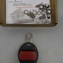 ON/Off Battery Disconnect Switch 12V-48V 300A Side Post Battery Disconnect GM Car Truck, Marine Boat RV Trailer Golf Cart Heavy Duty Battery Kill Switch (Corrosion-Resistance, Removable Knob)