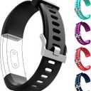 Watch Bands Replacement for ID115plus HR, Very Fit Pro Activity Fitness Tracker Wrist Bands Set, Multicolor Veryfitpro Smart Watch Strap Replacements