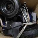 Chapin 88800B Spreader, Rock Salt, Ice Melt, Contractor, SaltPro, Walk Behind, Spiked Auger, Adjustable Baffles, 12" Tires, Enclosed Greased Gears, Ergo T-Handle, Weather-Resistant, Rain Cover, 100Lbs