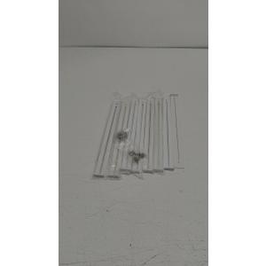 Rear Mount for RAIL Bracket White 8 Pack