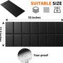 Stepwaver Walking Pad Mat for Carpet, Treamill Mat for Hardwood Floors, High Density, 1/4 Thickness, Folable, Floor Protection for Bike, Elliptical, Treadmill