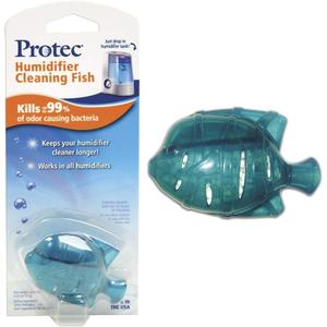 Protec Humidifier Cleaning Fish, Tank Cleaner, Fights Slime & Odor, Lasts 30 Days, 1 Count