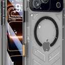 for iPhone 17 Pro Max Waterproof Case with Magsafe, Built-in [Camera & Screen Protector] [Lanyard], IP68 Water Proof Full Body Dustproof Heavy Duty Frosted Protective Phone Cover, 6.9" Black