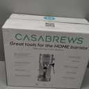 CASABREWS CM5418 Espresso Machine 20 Bar, Compact Espresso Maker with Steam Milk Frother, Stainless Steel Coffee Machine with 34oz Removable Water Tank for Cappuccino, Gift for Women or Men, Silver