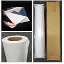 1 x 24 inch x 100 ft Matte Polypropylene Banner roll (self Adhesive) Film Poly Vinyl Waterproof, Tear Resistant, 2 inch core, Wide Format Inkjet Print Poster Signs PVC