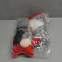 Christmas Tree Topper Gnome Decorations with Lights,21.7 Inches Handmade Embrace Christmas Tree Gnome with Lighted StarChristmas Home Decor Curtain Tie Wine Bottle DecorationGrey hat