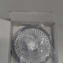 LEKEYE Shower Drain Hair Catcher/Bathroom Drain Cover/Bathtub Drain Strainer/Shower Stall Drain Protector(Pearl Chrome)