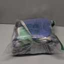 SCNUT Skates Women's Men's High Top Black PU Leather Skates Classic Double Row Skates Adjustable Outdoor Indoor Quad Skates and Roller Derby (Green Black Wheel, 46-Women's 12 / Men's 11)