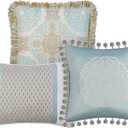 Waterford Jocelyn Pillow Set, Assorted, Multicolor 3 Count