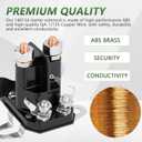 146154 145673 Starter Solenoid 12V for Craftsman LT1000 Poulan 532145673 Husqvarna 532146154 AYP 109081X Lawn Mower