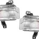 WFLNHB 1 Pair Left & Right Side Turn Signal Parking Lights Replacement for 2015 2016 2017 2018 Front Turn Signal Lamps Marker Lamp Lights 68256432AA CH2531105