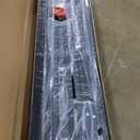 Full Metal Bed Frame with USB Charging Station, Headboard Storage, LED Lights, Noise-Free Design, No Box Spring Needed
