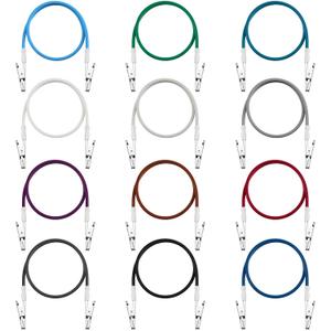 Patelai 12 Pcs Silicone Dental Bib Clips Colorful Napkin Clips Bib Holder Dentist Napkin Chain Neck Chain with Lanyard for Elderly Adult Patient Towels Restaurant Cloth Travel(Vivid Color Series)