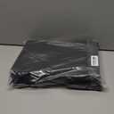 Acina Medium Large Black Gift Bags: 12.6x4x8.7 Inch 16pcs Black Paper Bags with Handles Bulk For Party Shopping Birthday Wedding (M-16)