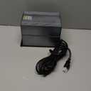 Boat Engine Compartment Heater, 650W Haoguo Bilge Heater Equipped with Self-Regulating PTC Element, for Boats Up to 500 Cubic Feet, Prevents Cabin Pump from Freezing (Black)