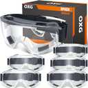 OXG Safety Goggles ANSI Z87.1 Glasses, Anti-Fog Protective Safety Glasses Lab Goggles Men Women Eye Protection Goggles