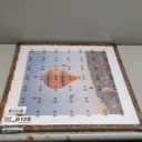 Wood 22x22 Picture Frame with 18x18 Mat Deep Brown, Display 18x18 with Mat or 22x22 without Mat, Wood 22 by 22 Photo Frame, 22 x 22 Frame for Wall Hanging Display, Deep Brown