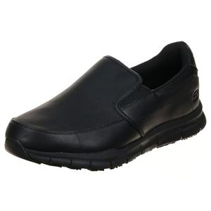 Skechers for Work Men's Nampa-Groton Slip On Food Service Shoe 8.5