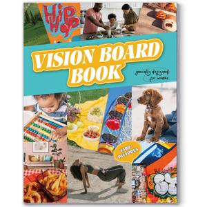 emmoolife Vision Board Book for Black Women, Vision Board Kit 1400+ Inspirational Pictures Quotes & Stickers, Magazine for Vision Board & Collage Book, Realize Dreams & Create Life Goals