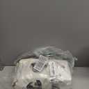 Filtered Shower Head with Handheld - High Pressure 3 Spray Modes Showerhead with Filters, 12 Replaceable Water Softener Filters for Hard Water | Ion Shower Drops Head with 75" Anti-Burst Hose (Gray)