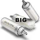 Big1.77x 6.1 inch, E12 200 Watt Equivalent LED Candelabra Bulbs C7,4000K Natural White, 3000 LM T6 E12 20W LED Chandelier Light Bulbs for Ceiling Fan Pendant Lighting Floor Lamp,Non-dimmable, 3 Pack