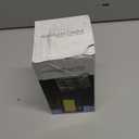 Battery Operated Plastic Flameless LED Pillar Candle with Cycling Timer, Flickering Realistic Electric Light for Indoor Outdoor Bookshelf Wedding Dinner Party Centerpiece Fireplace Easter Decor, 2 Pack