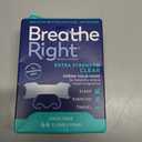 Breathe Right Nasal Strips, Extra Strength Clear Nose Strips, Drug-Free Nasal Congestion Relief for Better Breathing, Help Relieve Snoring, Caused by Colds & Allergies, Deviated Septum, 44ct
