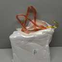 Pink Clothes Hangers 16", 20 Pack Plastic Clear Coat Hanger for Adult Closet, Durable Bling Ganchos de Ropa with Swivel Hook, Notched Shoulders & Ultra-Thin Space Saving Laundry Hanger for Dress Suits