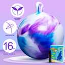 PlayZap Hopper Balls for Adults 16+, 28 Inches Bouncy Ball with Handle, 28" Inflatable Bouncing Hopper, 74cm Bouncing Toys, Big Hopping Toys for Boys Girls Gifts