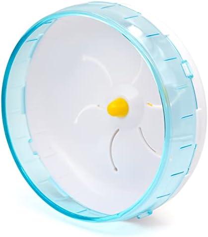 KHEARPSL Hamster Saucer 8.3" Silent Hamster Exercise Wheels Silent Spinner Running Wheels for Small Animal Pet Hamster Chinchillas Gerbils and Mice