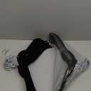 Premium Velvet Hangers 50 Pack - Space-Saving Closet Organizer for Clothes, Non-Slip Flocked Design, Ideal for Shirts and Coats (Black)