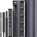 Electric Screwdriver Set, 78 in 1 Power Screwdriver, Precision Screwdriver Set, 5 Torque Modes with 72 Magnetic Precision Bits, Screwdriver it for Phone Camera Computer Watch Laptop Drones