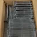 12 Pack Acrylic Sneakr Shoe Display Case, Size 12.5 Shoe Storage Boxes Clear Stackable Purse Handbag Organizer Under Bed Storage Bins with Magnetic Lids