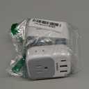 Australia Plug Adapter, TESSAN Australian Power Adaptor with 4 Outlets 3 USB Charging Ports (1 USB C), Type I Travel Plug for US to New Zealand China Argentina Fiji AU, 2 Pack