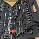 Amazon Basics Mechanic's Socket Tool Set With Case, Metric Sizes, 145-Piece