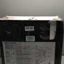 MERACH Under Desk Elliptical Machine, Leg Exerciser While Sitting for Seniors with Remote Control & 12-Speeds, Quiet Portable Electric Seated Pedal Exerciser Machine for Home Office