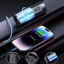High Lumen Bike Light Set, Prasky Rechargeable Bicycle Lights Front and Rear, Super Bright LED Headlight, IP65 Waterproof Multiple Modes Road Mountain Bike Lights for Night Riding