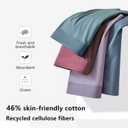 Men's Boxer Briefs 5 Pack - Breathable Cotton Underwear Soft Moisture-Wicking w/Regular Leg Comfort Fit (Colorful)