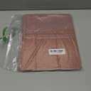 Sevrok Glitter Case for iPad Air 13" M3/M2 (2025/2024),Screen Protector with Pencil Holder,Sparkle Glitter Leather Trifold Stand Magnetic Smart Cover, Shiny Clear TPU Back for Women & Girl, Rosegold