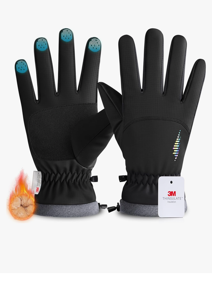 rivmount Kids 3M Thinsulate Ski Gloves Touchscreen Waterproof Warm for Boy Girl Youth Outdoor Skiing Cycling Snow Winter