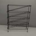 Winco 4-Tier Cup Dispensing Rack