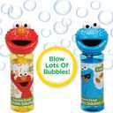 Little Kids Sesame Street Elmo & Cookie Monster 8oz Bubbles & Wand Character Party Favor Pack, 12 Pack, One Size
