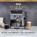 Ninja® Luxe Café Premier 3-in-1 Espresso Machine, Stainless Steel, ES601
Guided Barista Assist Technology for consistent results, dual froth system for hot or cold