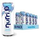 Nurri - 30g Protein Ultra Filtered Milk Shake  Vanilla - Lactose Free, Low Sugar, 150 Calories, 10 Vitamins and Minerals - 11 fl oz, 10 Cans
