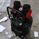 14 Gallon Ultra Quiet Air Compressor with 2 Quick Couplers 2HP 8.75 CFM, Max 115 PSI Pressure Oil-Free Air Compressor Tank, 70dB Quiet Compressor for Auto Repair, Tire Inflation 110V/60hz