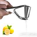 Bagrox Lemon Squeezer, Stainless Steel Lemon Juicer, Manual Juicer for Lemon Citrus Lime Orange, Handheld Citrus Squeezer