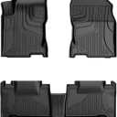 7PCS Floor Mats & Carpet Mats Fit for 2015-2021 Lexus NX NX300/ NX300h /NX 200t - All Weather TPE Protection Car Floor Mats 1st & 2nd Row Anti Skid Liner