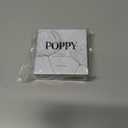 POPPY Nipple Covers | Pasties | Nipple Coverage for Women | Sticky bra | Adhesive bra | Strapless bra | Reusable | 1 pair (Bronze)